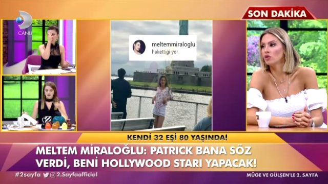 80 yaşındaki Patrick'in oğlu, Meltem Miraloğlu ile evlenen babasını reddetti