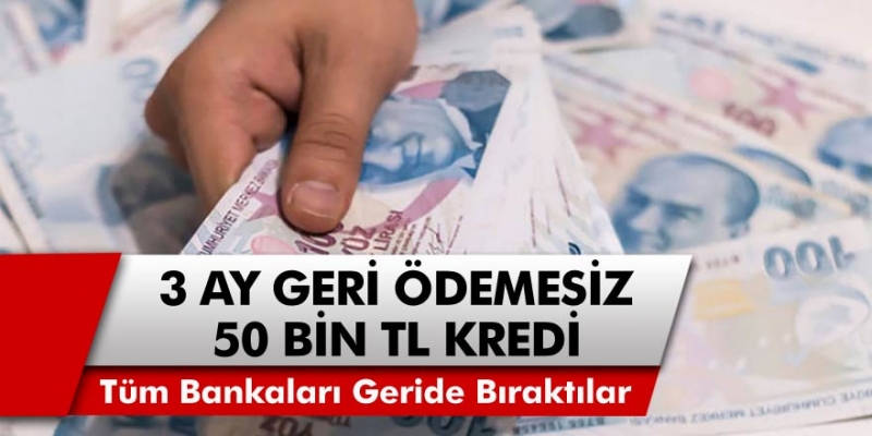 Bankalar Çıldırdı! Tüm Bankları Geride Bıraktılar… ING, Yapı Kredi ve Vakıfbank 3 Ay Geri Ödemesiz Kredi Vermeye Başladı