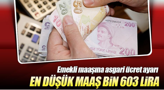 Emekliye müjde en düşük emekli maaşı asgari ücretle aynı olacak!