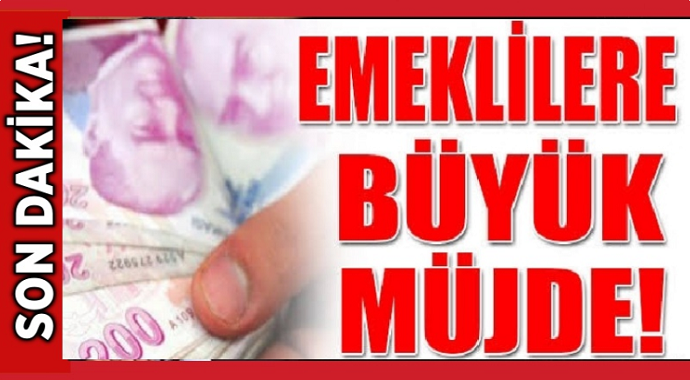 Emekliye müjdeli haber! 2 bin 562 lira