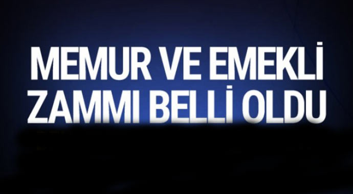 En düşük memur ve emekli maaşı zammı belli oldu! 