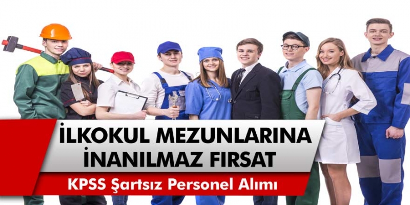 İŞKUR, İlkokul mezunlarına inanılmaz fırsat sunuyor: KPSS şartı olmadan hastane ve belediyelere personel alınacak…