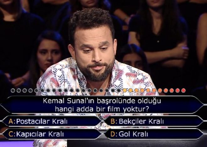 Kim Milyoner Olmak İster'e damga vuran Kemal Sunal sorusu!