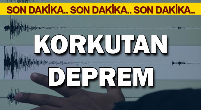 Korkutan Deprem! O Bölge Peş Peşe Sallanıyor