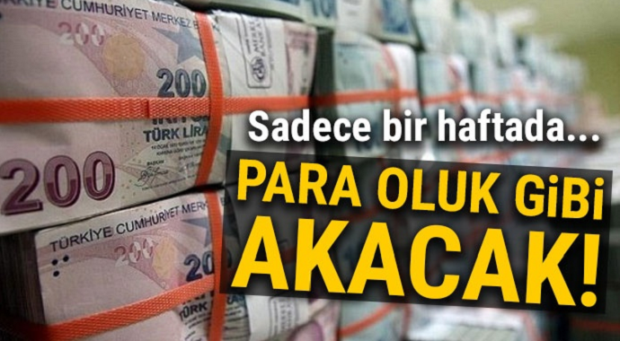 Sadece 1 Haftada Para Oluk Gibi Akacak