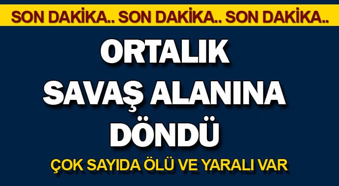 Son Dakika: Ankara'da olay sonrası! Ortalık savaş alanına döndü