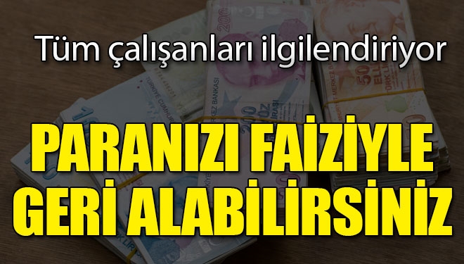 Tüm çalışanları ilgilendiriyor! Yıllık izin parasını alabilirsiniz