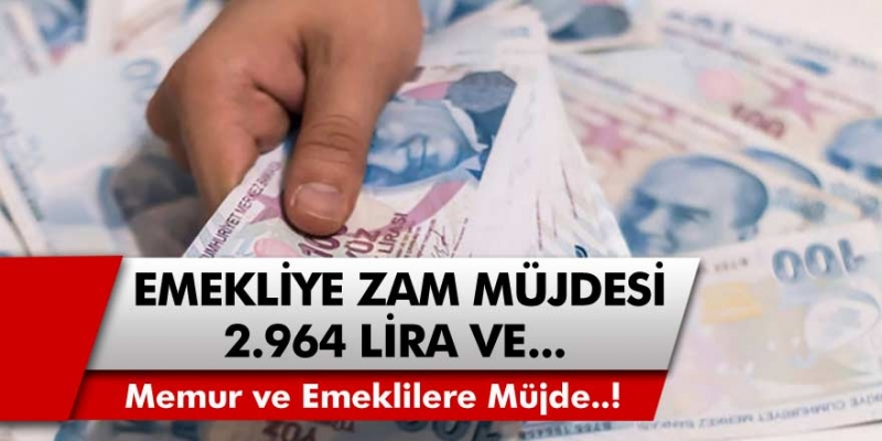 Uzun süredir bekleniyordu, sonunda emeklilere müjde geldi! Milyonlarca Emekliye 2964 TL Ve…