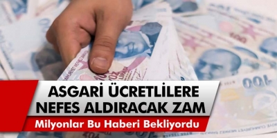 2021 asgari ücret maaşlarından müjdeli haber geliyor! Milyonlarca vatandaşa nefes aldıracak zam haberi!