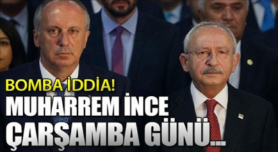 Bomba iddia muharrem ince çarşamba günü