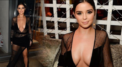 Demi Rose, Festivalde Giydiği Kıyafetler Dikkatleri Üzerinde Topladı