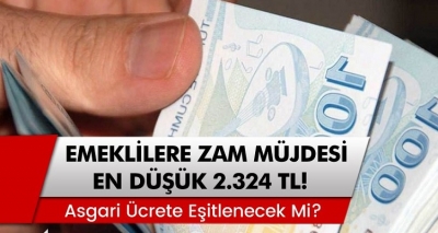 Emeklilere Temmuz Ayı Zam Müjdesi... Maaşlar En Düşük 2.324 TL!