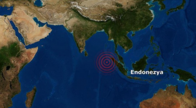 Endonezya'da 5,7 şiddetinde deprem oldu