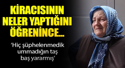 'Hiç şüphelenmedik ummadığın taş baş yararmış' Kiracısının neler yaptığını öğrenince...