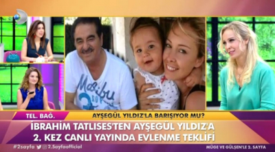 İbrahim Tatlıses, Canlı Yayında Eski Eşine Evlilik Teklifi Etti