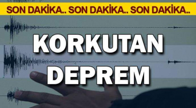 Korkutan Deprem! O ilimiz Beşik gibi Sallandı 