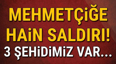 Mehmetçiğe hain saldırı! 3 şehidimiz var