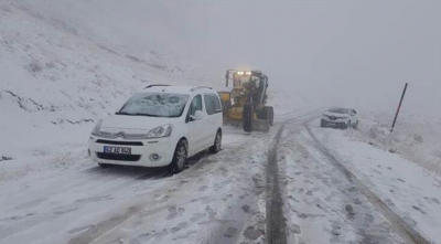 Tunceli Kar Yağışına Erken Teslim Oldu!