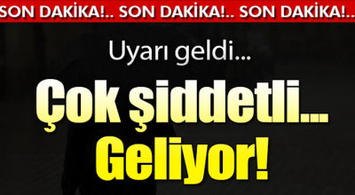 Yağışlar Türkiye genelinde çok etkili olacak!